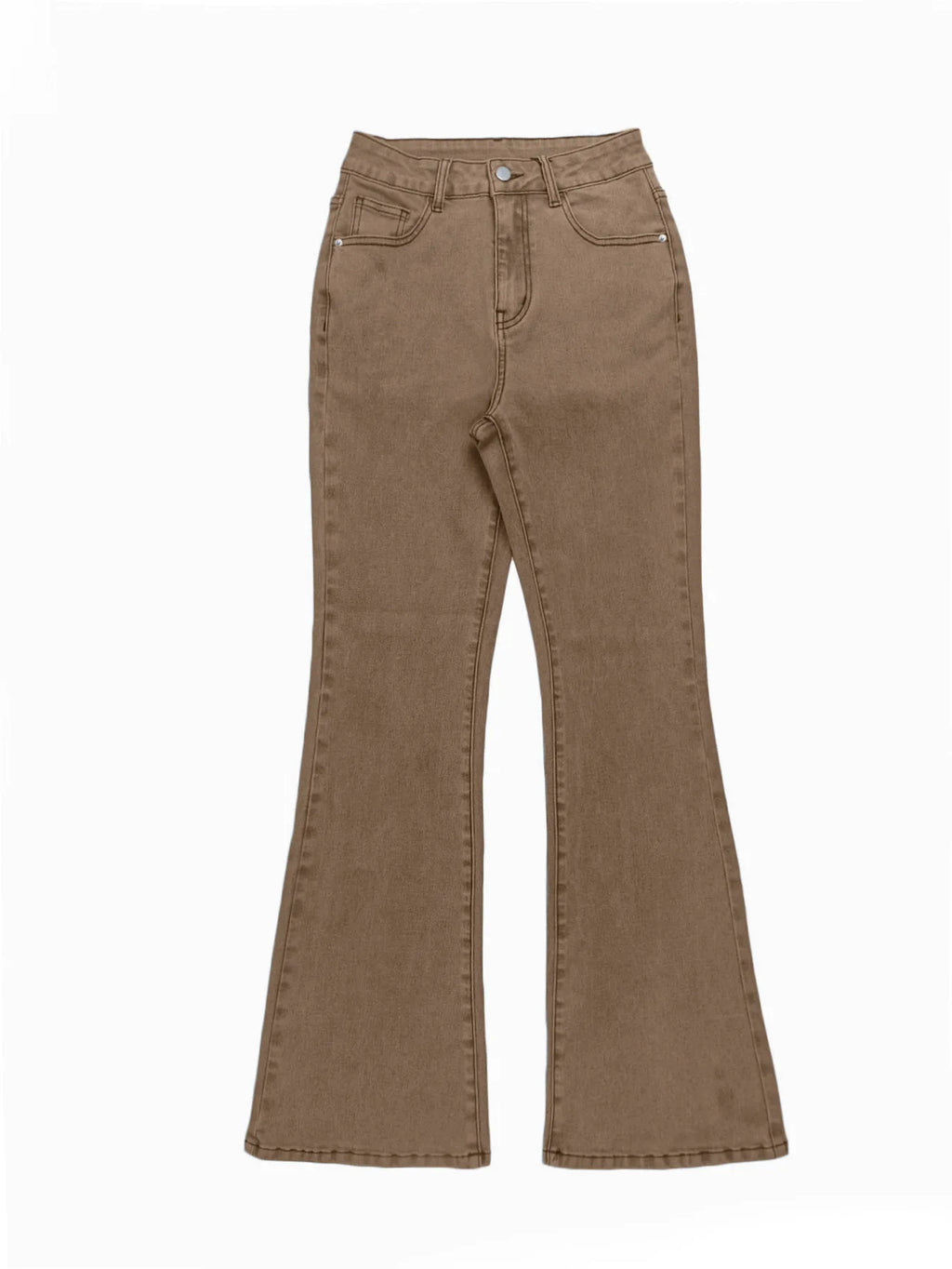 Saint Ivy Wide Leg Distressed Jeans