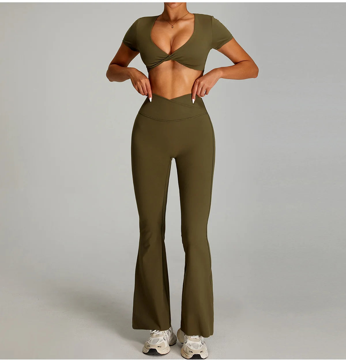 Open Back Crop Top