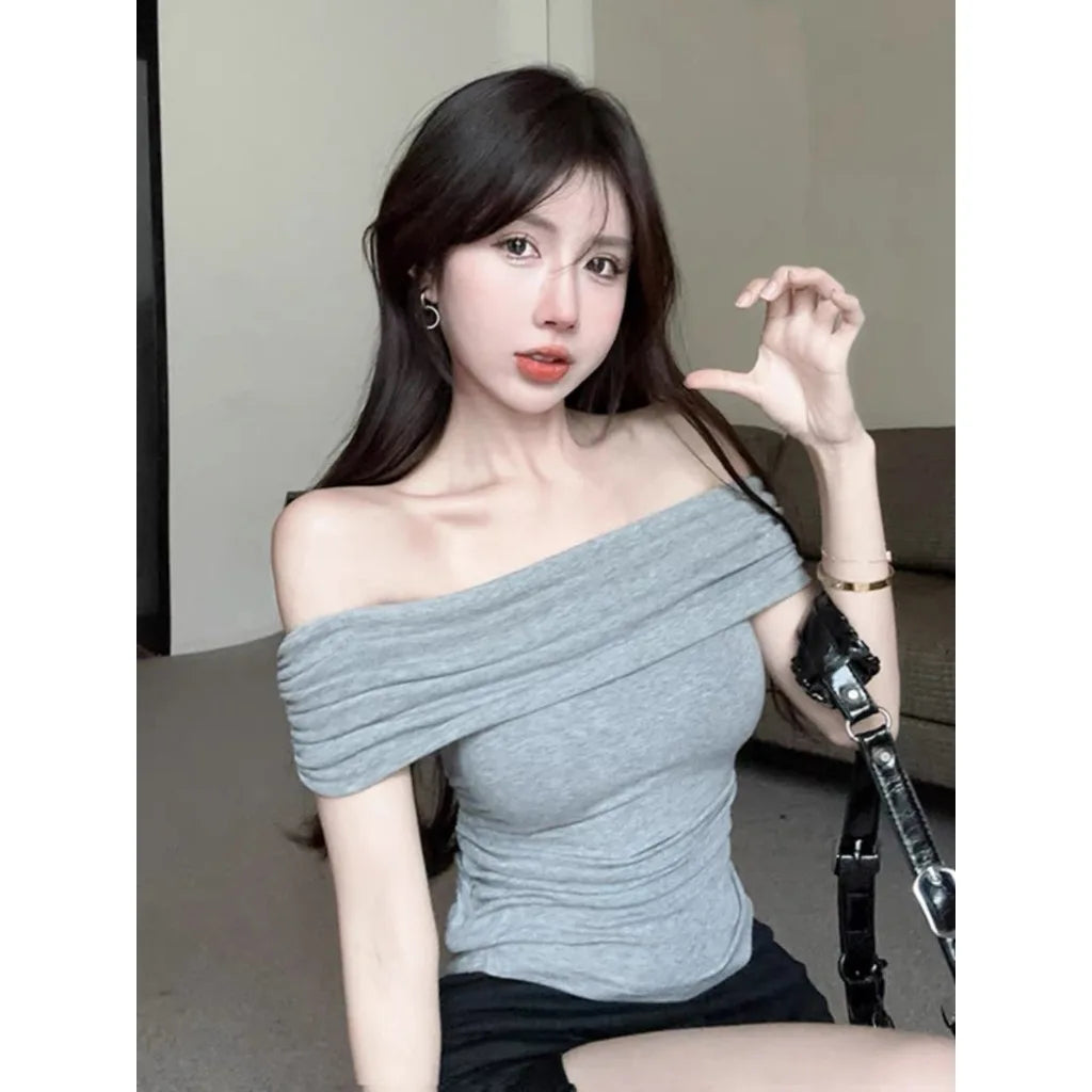 Bare Shoulder Tee