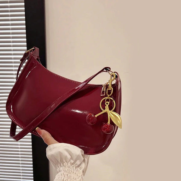 Cherry Charm Flap Bag