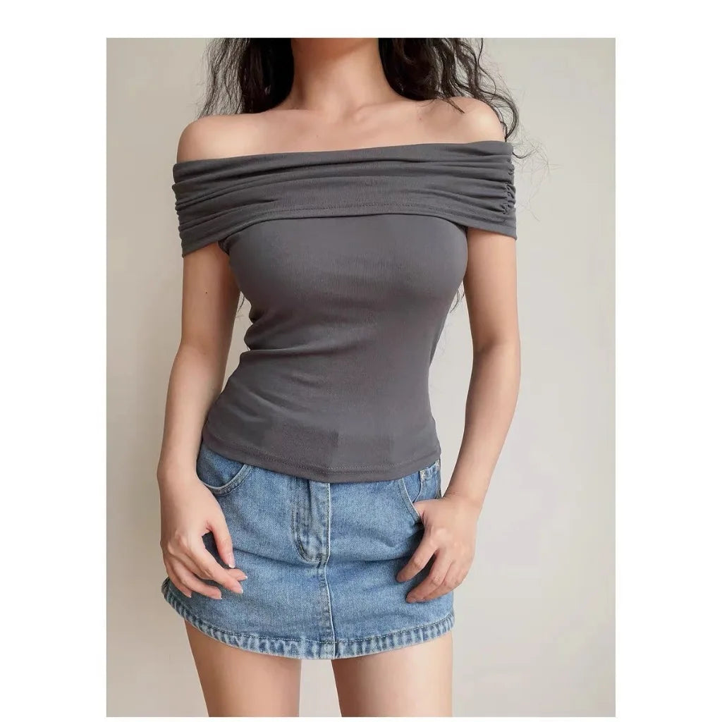 Bare Shoulder Tee