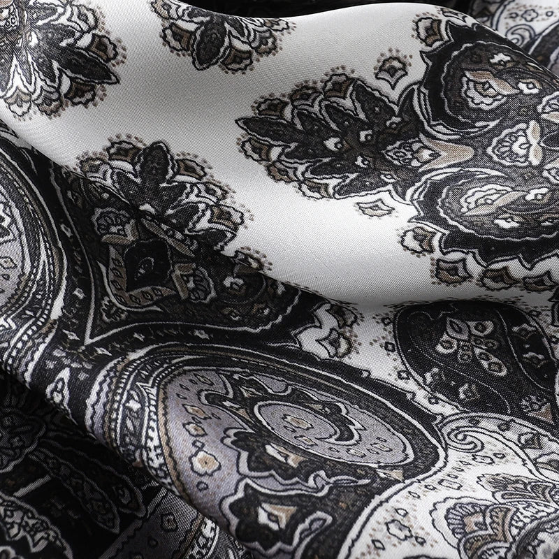 Bohemian Silk Square Scarf