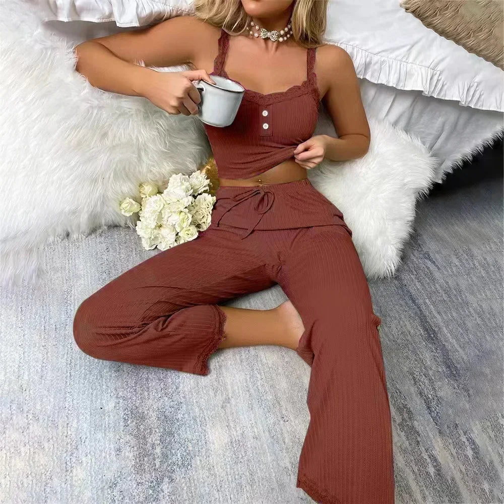 Satin Cozy PJ Set