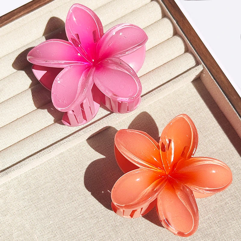 Flower Hair Claw Set