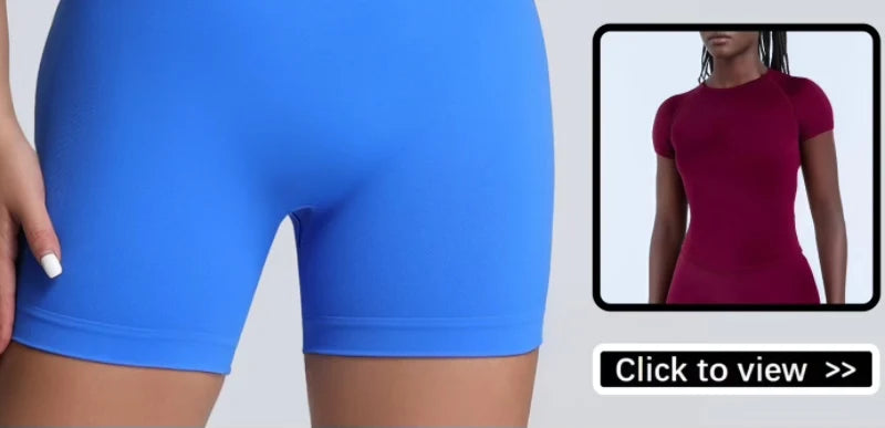 Women's Seamless Scrunch Biker Shorts