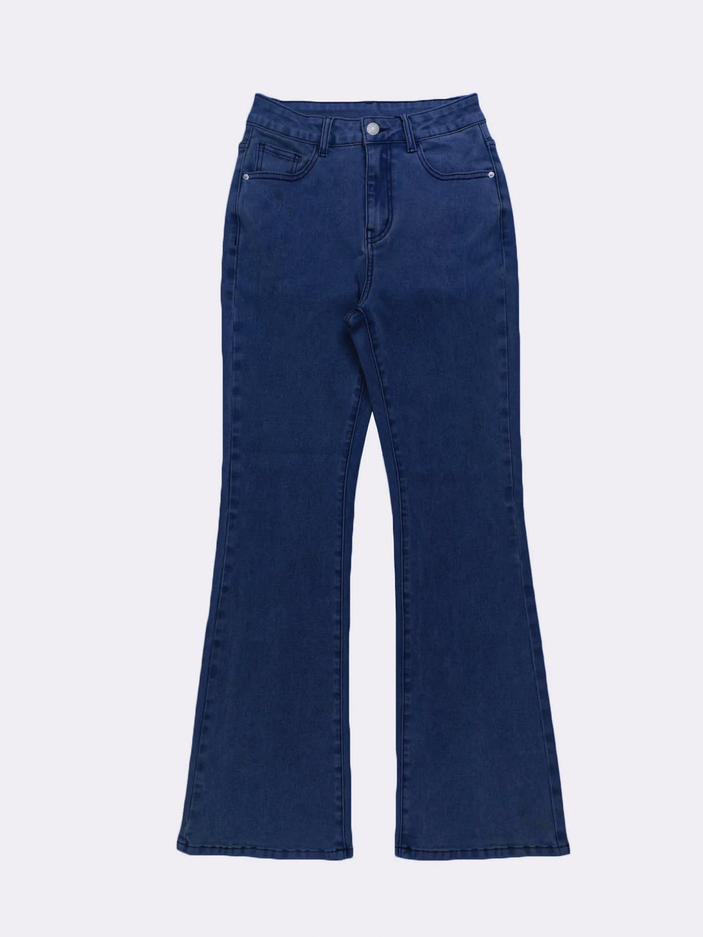 Saint Ivy Wide Leg Distressed Jeans
