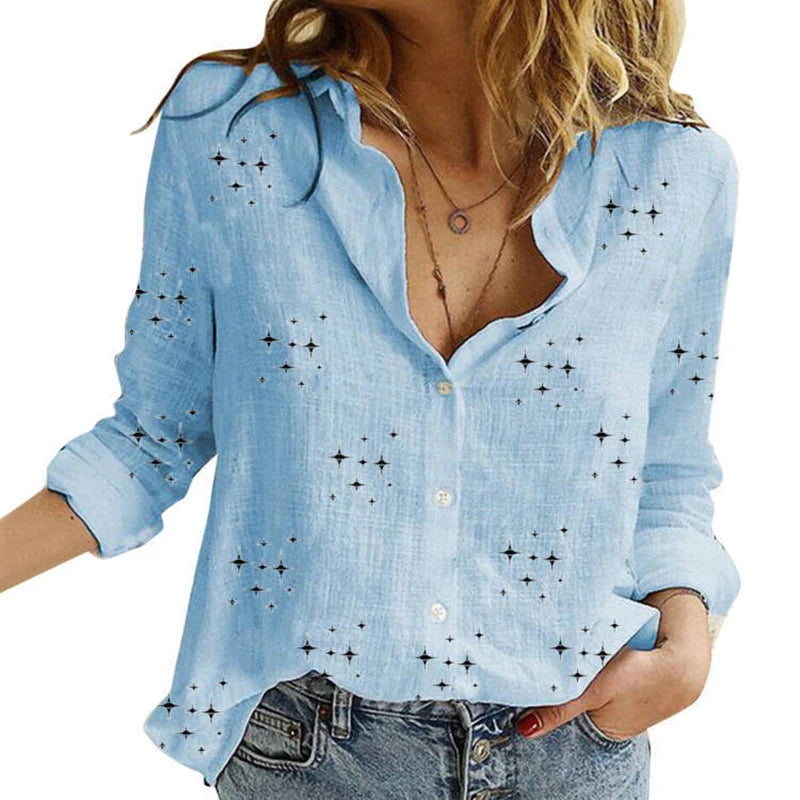 Linen Oversized Blouse