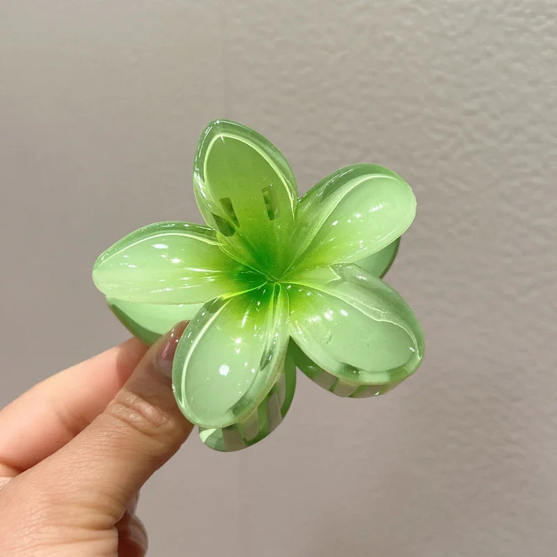Floral Hair Claw Clip