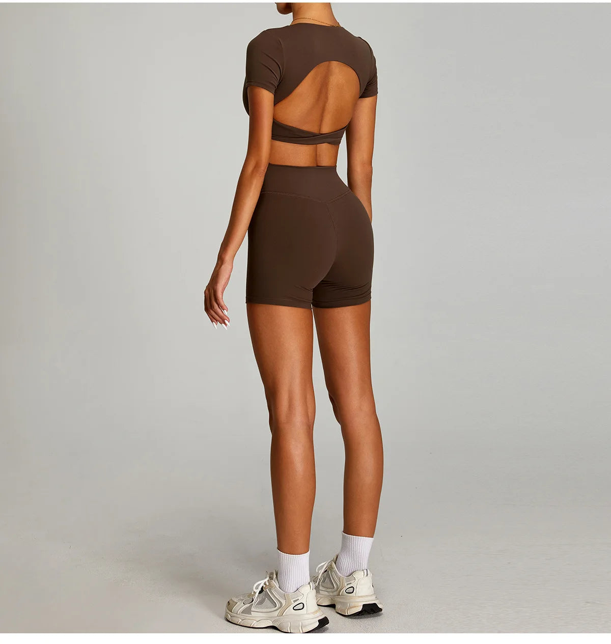 Open Back Crop Top