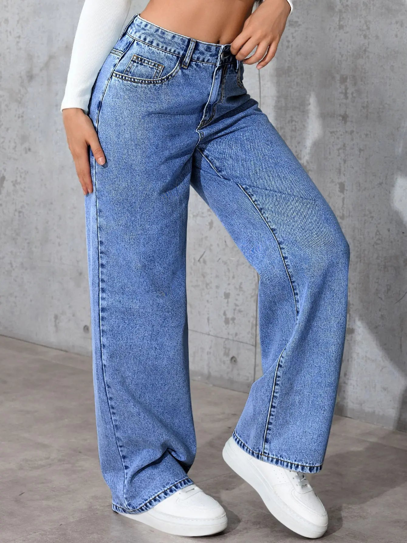 Wide Leg Jeans