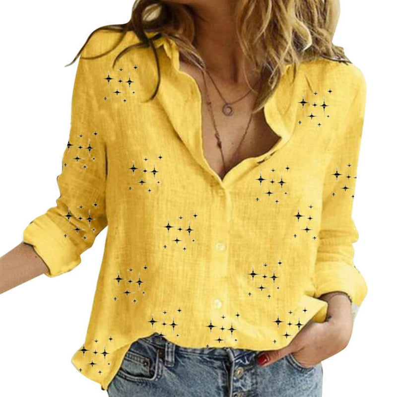 Linen Oversized Blouse