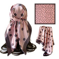 Elegant Printed Dot Print Scarf Geometric Shape Spicy Girls Polka Dot Silk Scarf Headband Hip Hop Small Square Scarf Beach