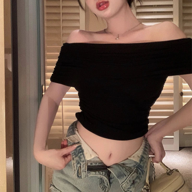 Bare Shoulder Tee