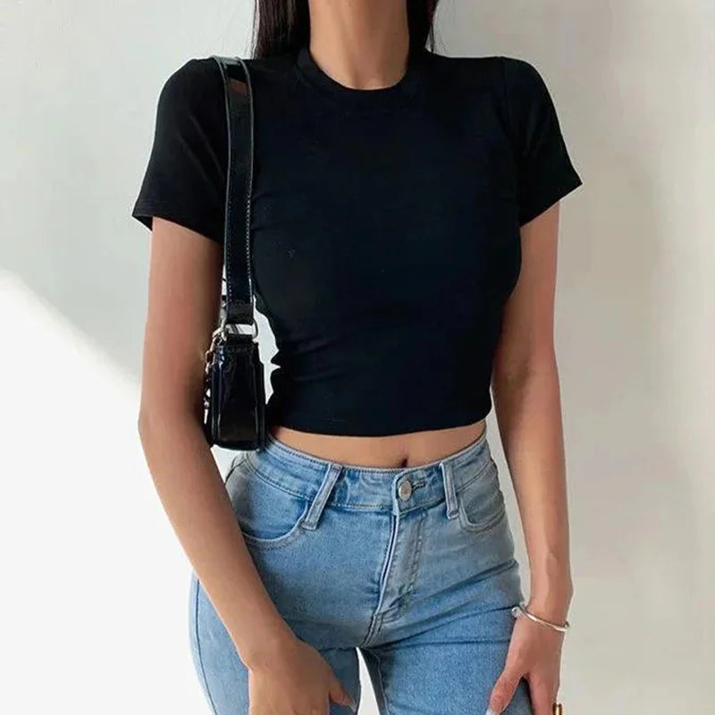 The Essential Crop Tee