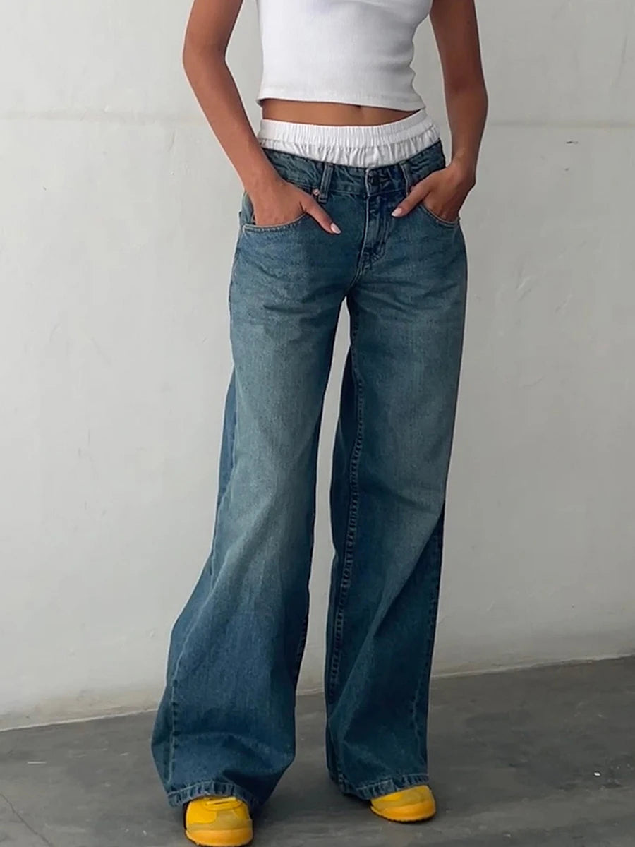 Saint Ivy Baggy Boyfriend Jeans
