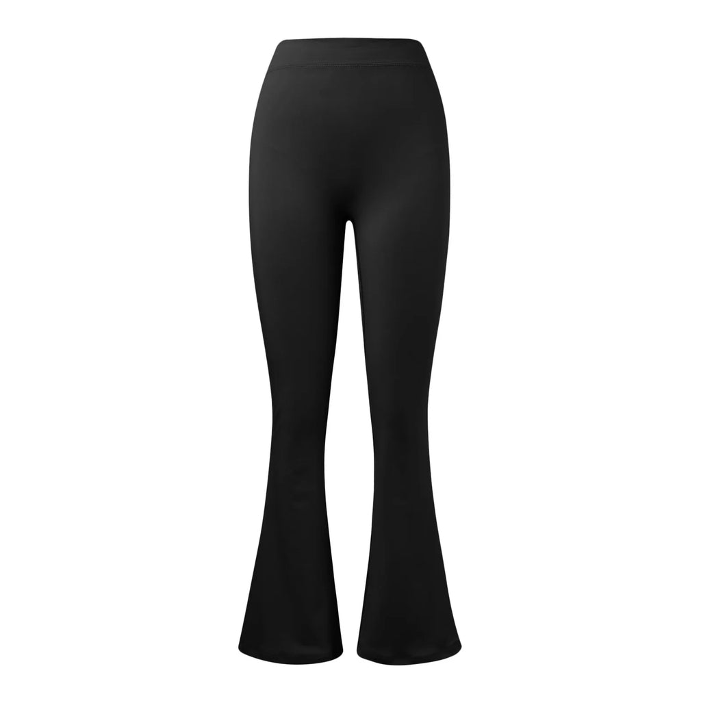 V-Back Flare Leggings