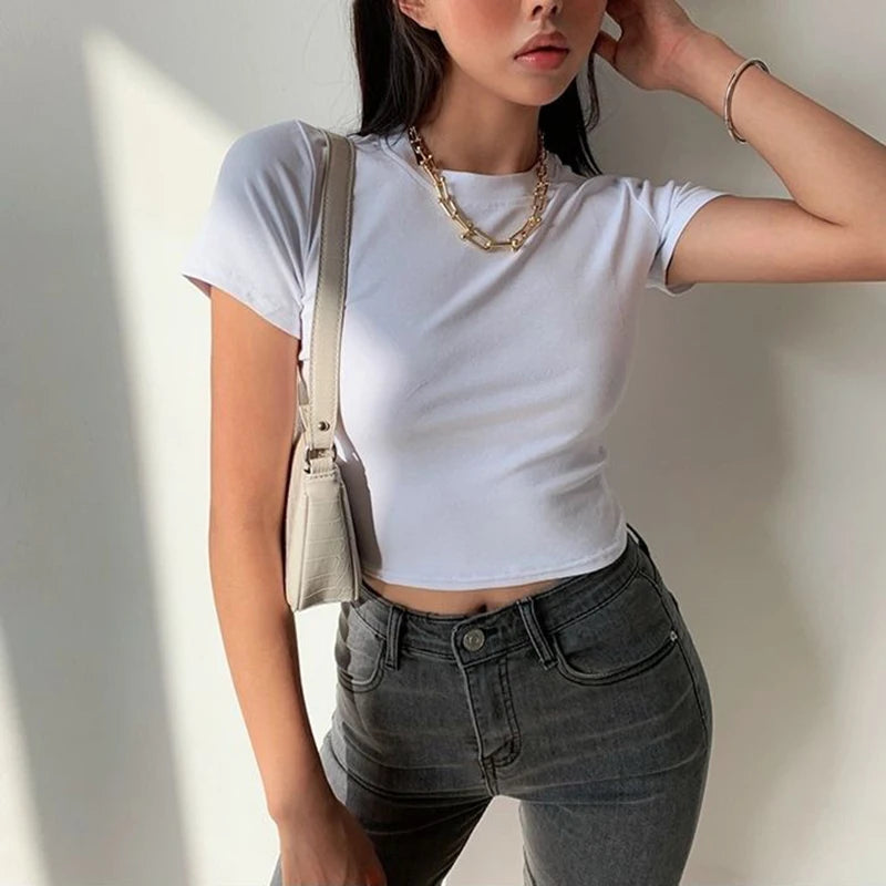 The Essential Crop Tee