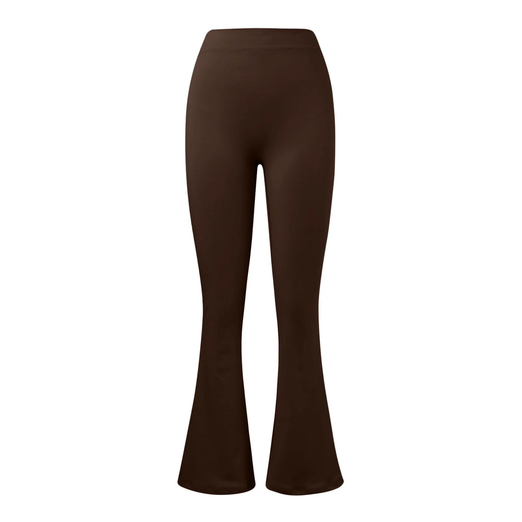 V-Back Flare Leggings