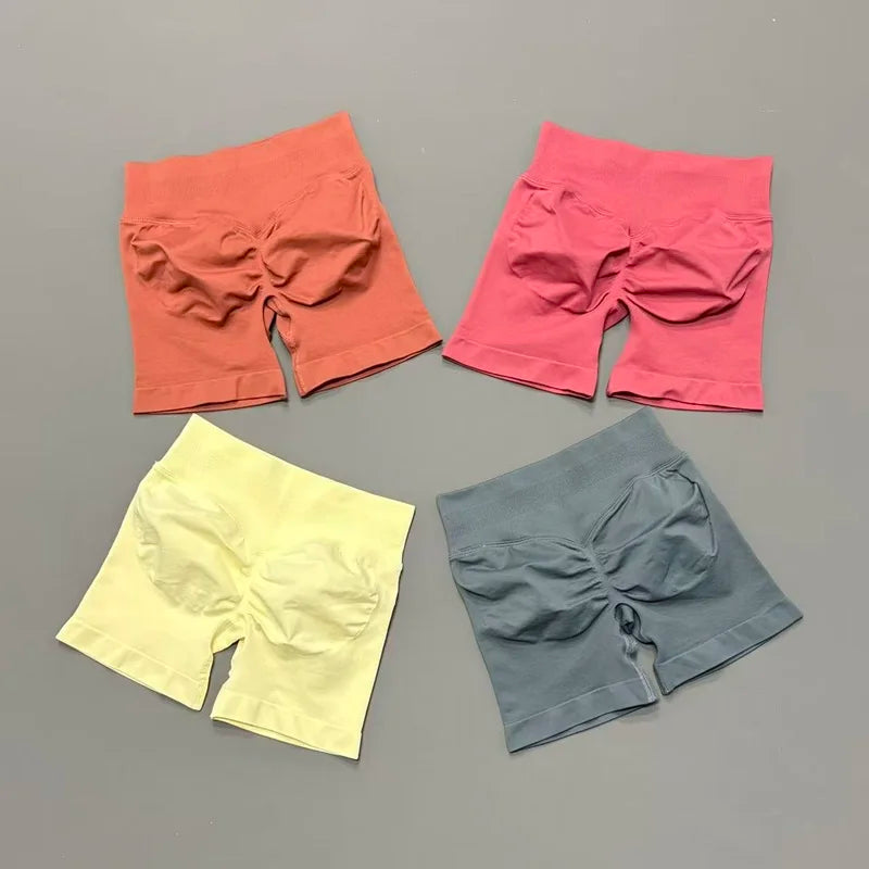Women's Seamless Scrunch Biker Shorts