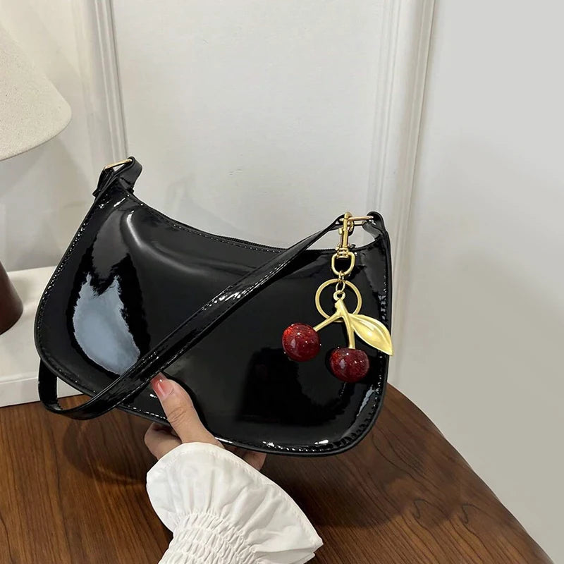 Cherry Charm Flap Bag