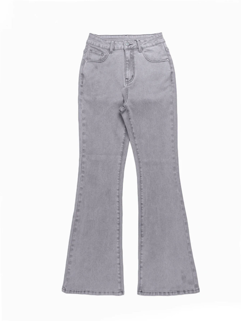 Saint Ivy Wide Leg Distressed Jeans