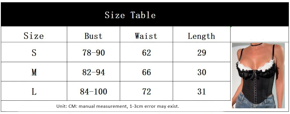 Sexy V Neck Y2K Crop Tops Lace Patchwork Pleated Bowknot Corset Top  Sexy Backless Slim Camisole Body Shape Fishbone Bustier