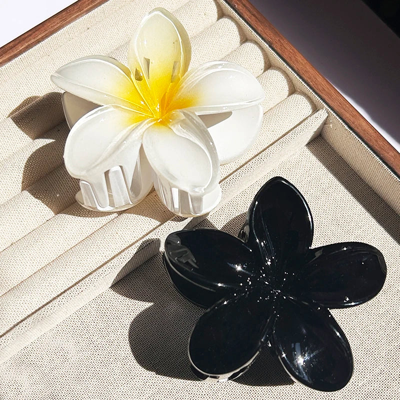 Flower Hair Claw Set