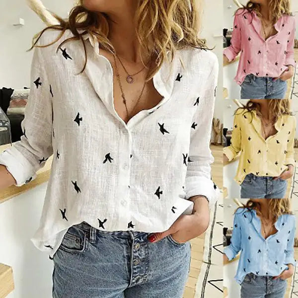 Linen Oversized Blouse